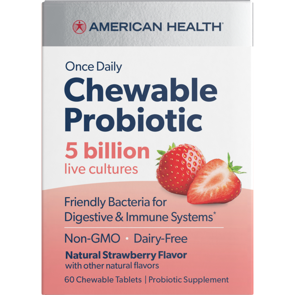 AMER PROBIO CHW NAT STRW ( 1 X 60 CT )