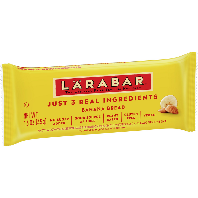 LARA BANANA BREAD BAR ( 16 X 1.6 OZ )