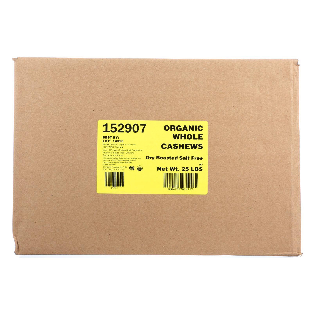 OG2 CSHW DRY RSTD NOSALT ( 1 X 25 LB )