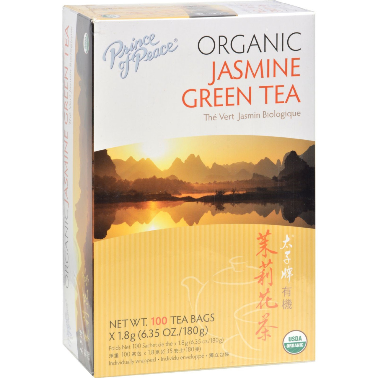 Prince Of Peace Jasmine Green Tea (1x100 Bag)