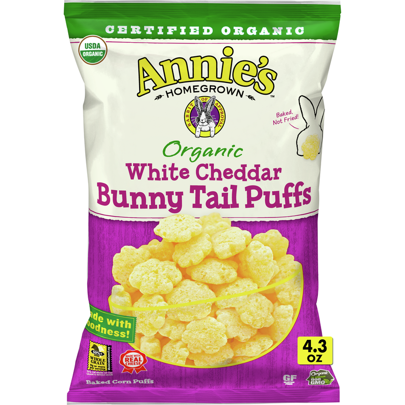 OG2 AH WHT CHDR PUFFS ( 12 X 4.3 OZ )