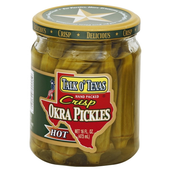 TALK O TEXAS OKRA HOT ( 12 X 16 OZ )