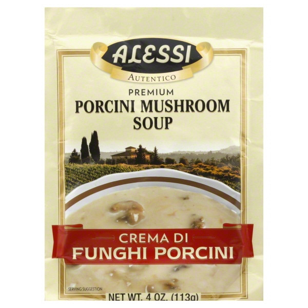 ALESSI PORCINI MUSH SOUP ( 6 X 4 OZ   )