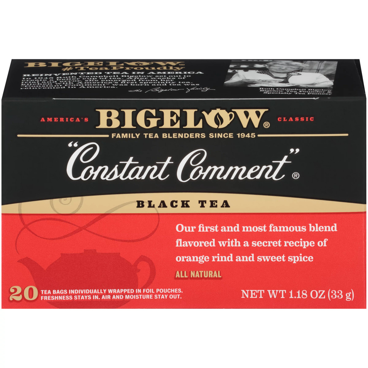 Bigelow Constant Comment Tea (6x20 Bag )