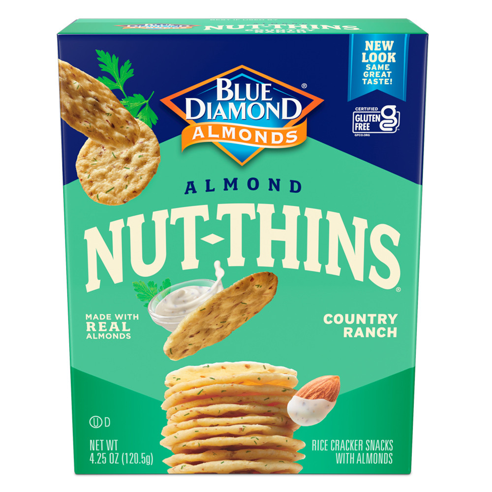 Blue Diamond Country Ranch Thin Crackers (12x4.25 Oz)