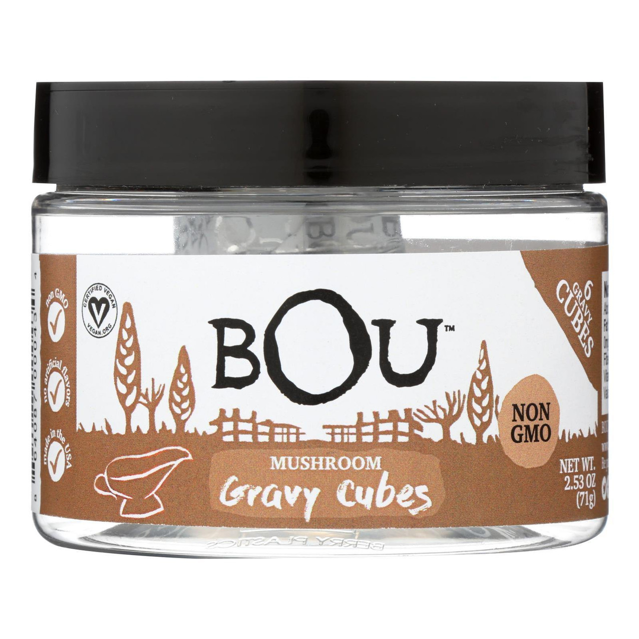 BOU GRAVY CUBE MUSHROOM ( 6 X 2.53 OZ )
