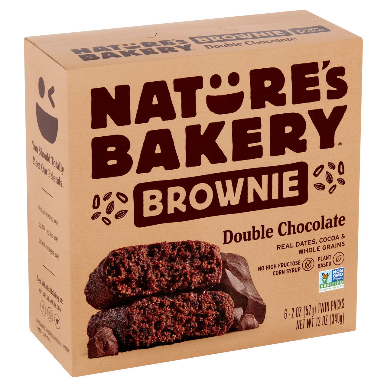 NAT BKRY BRWNI CHOC DBBL ( 6 X 6 PACK )