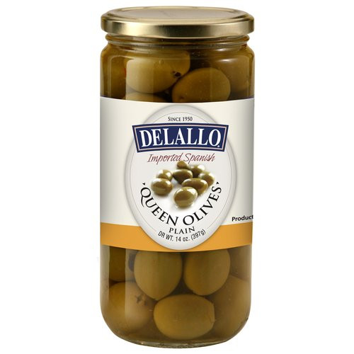 DELALLO QUEEN STFD OLIVE ( 12 X 13 OZ )