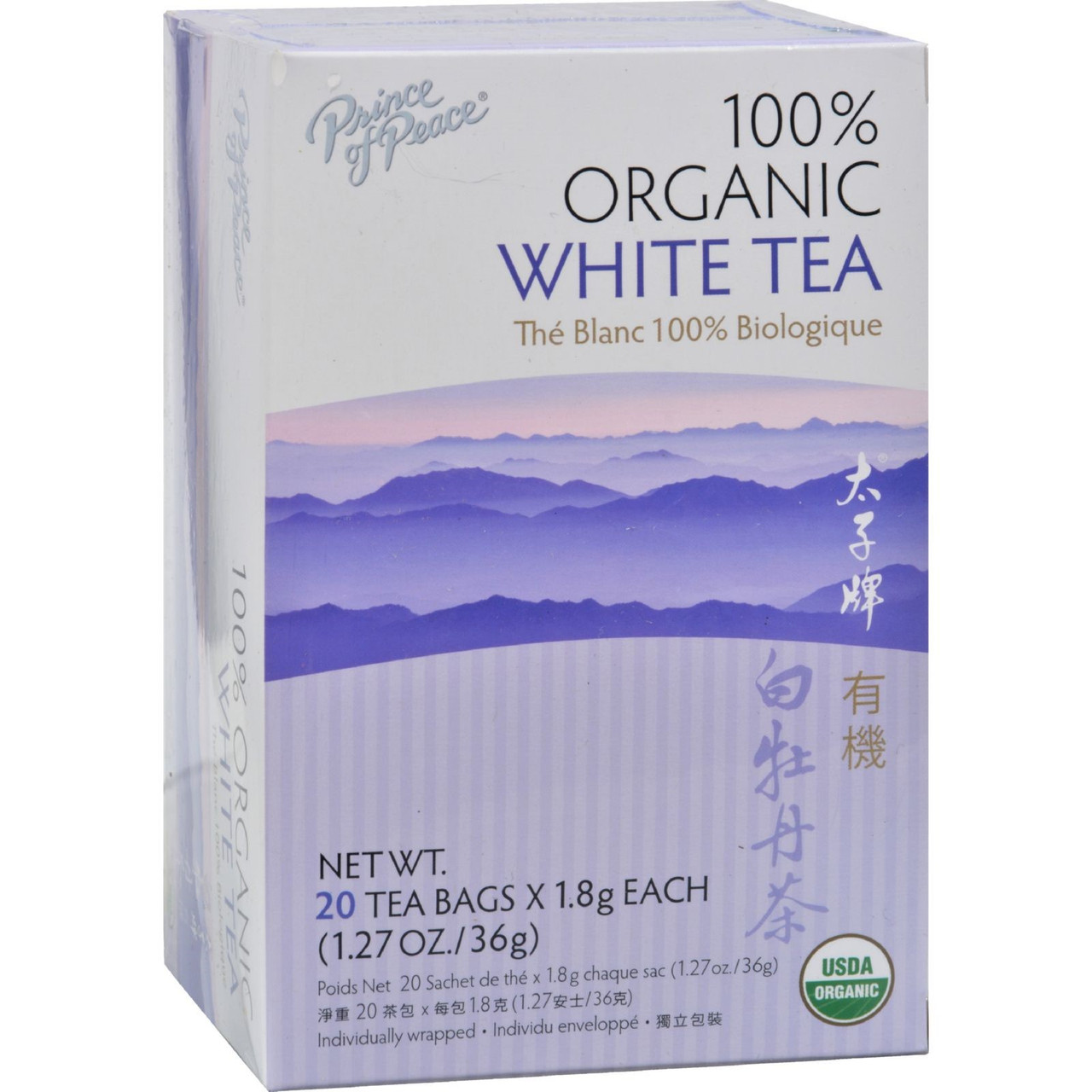 Prince Of Peace Peony White Tea (1x20 Bag)