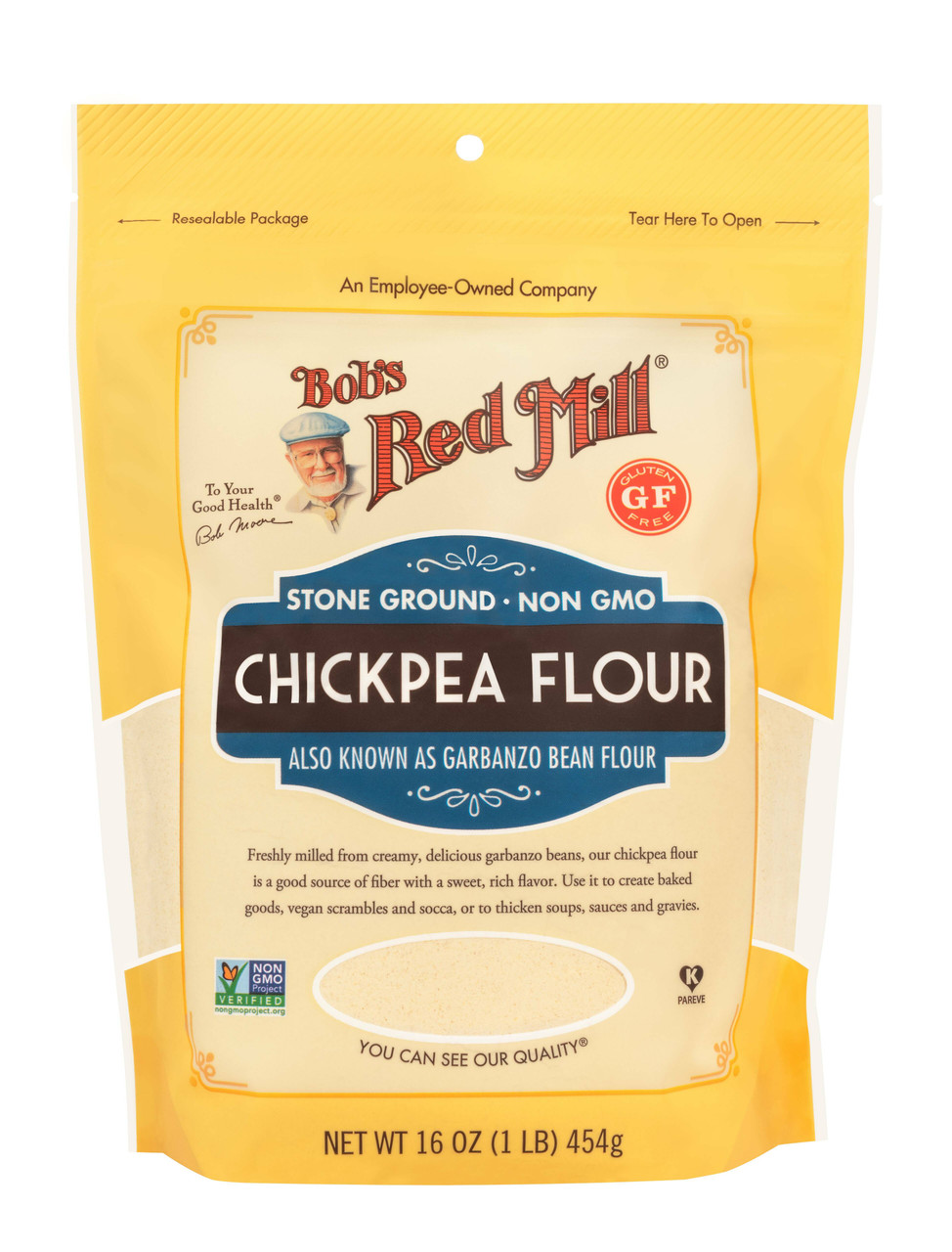 BOBS FLOUR CHICKPEA ( 4 X 16 OZ )