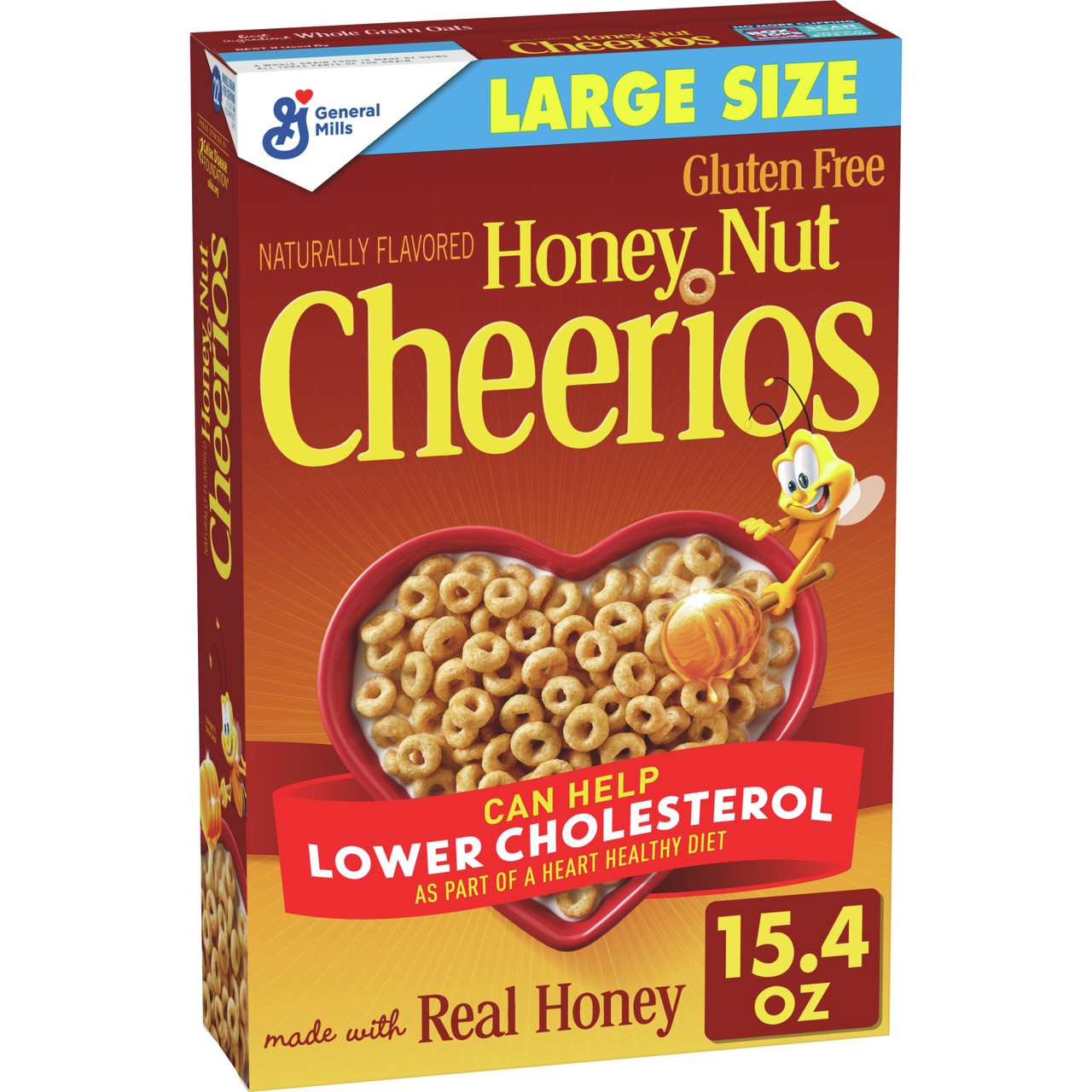 CHEERIOS HONEY NUT CERL ( 10 X 15.4 OZ )