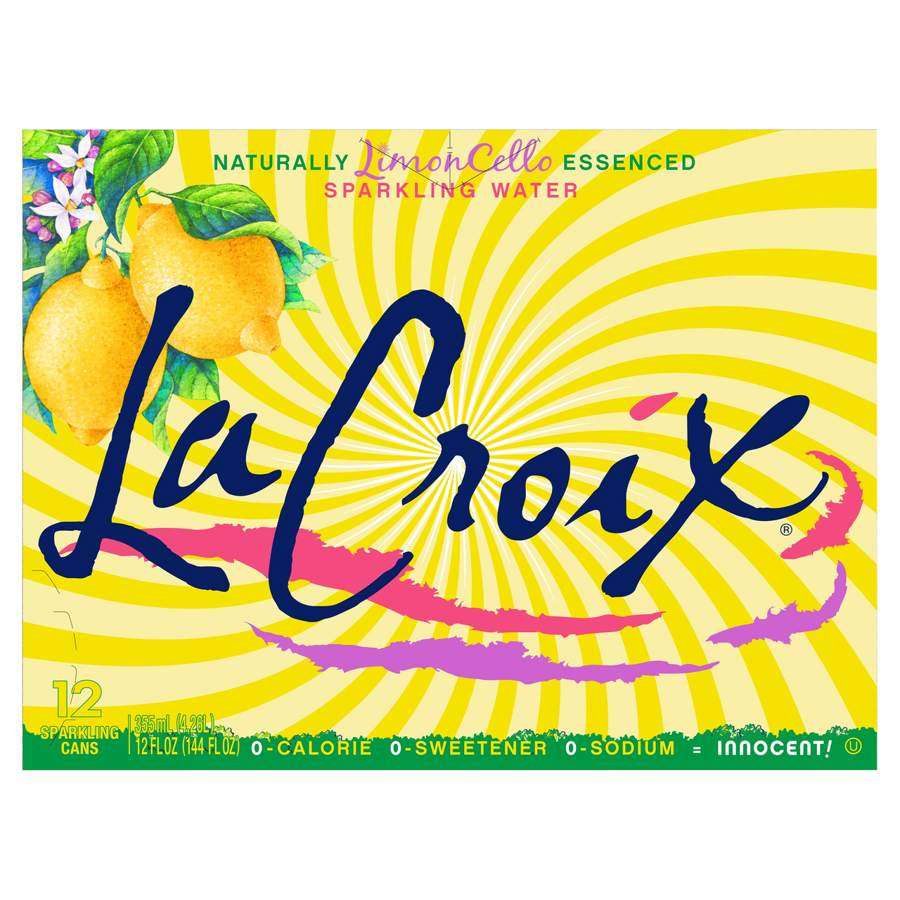 LACROIX LMNCLLO SPK WTR ( 2 X 12 PACK )