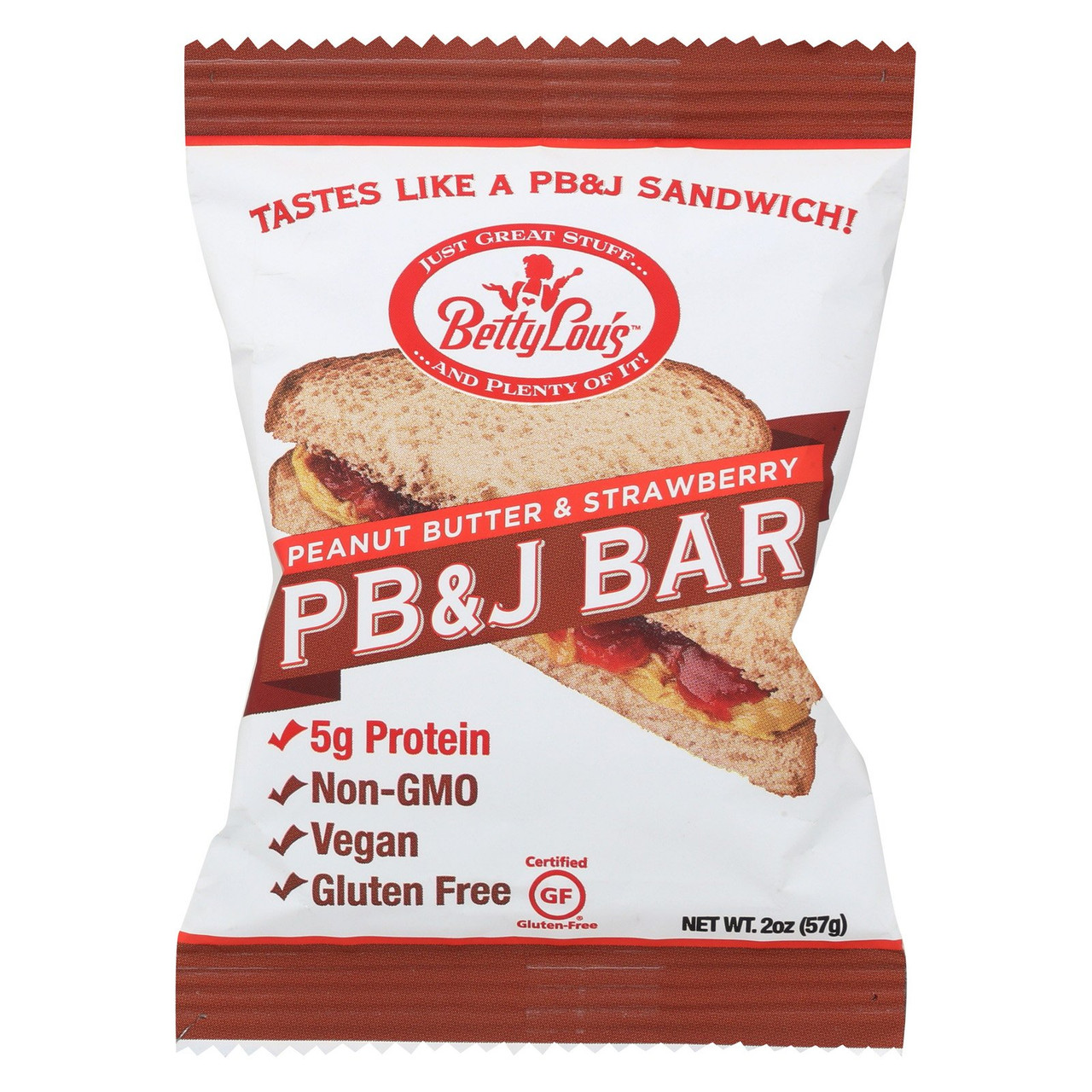 B.L PBJ BAR STRAWBRY GF ( 12 X 2 OZ   )