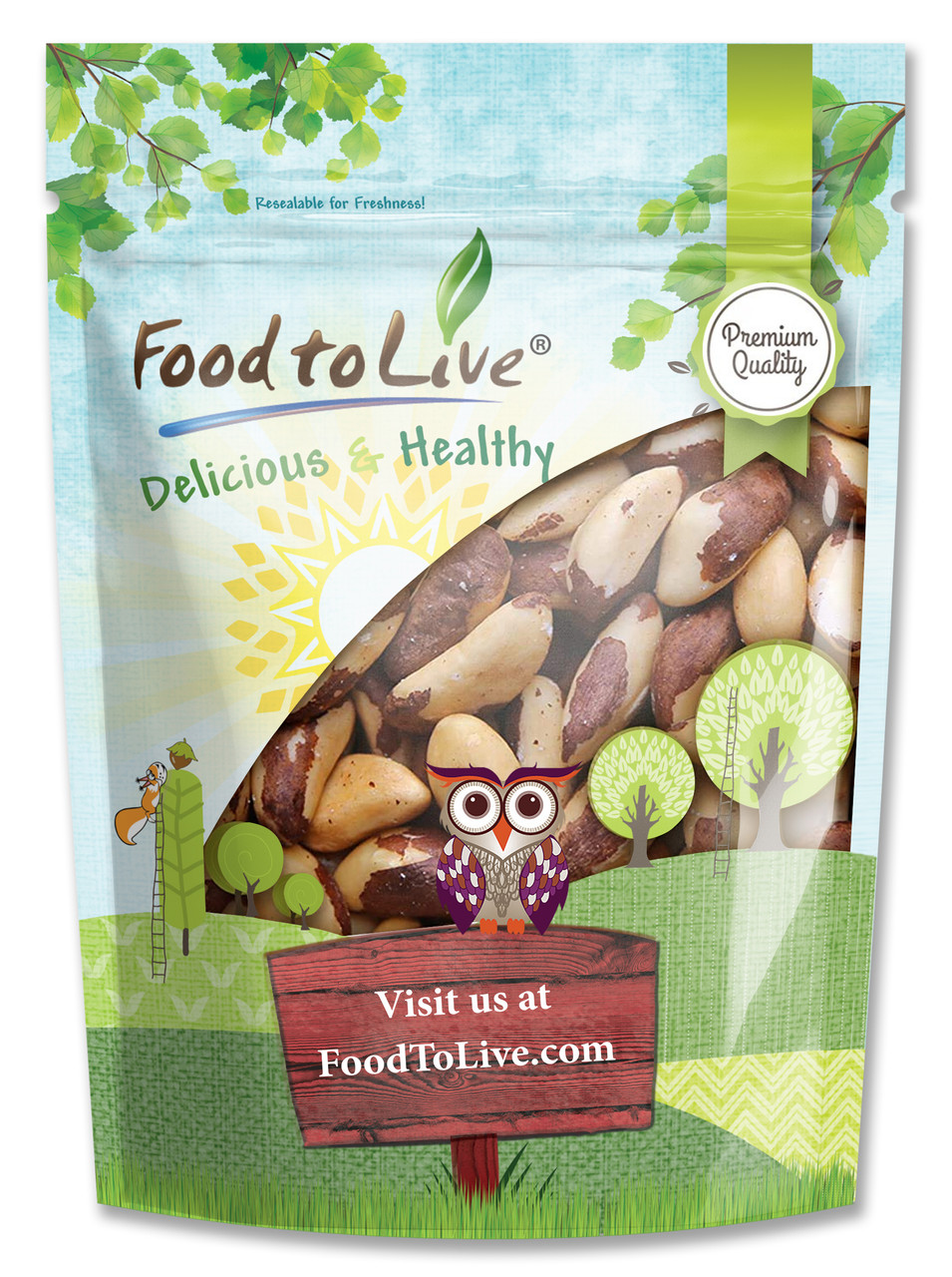 BRAZIL NUTS ( 5 X 5 LB )
