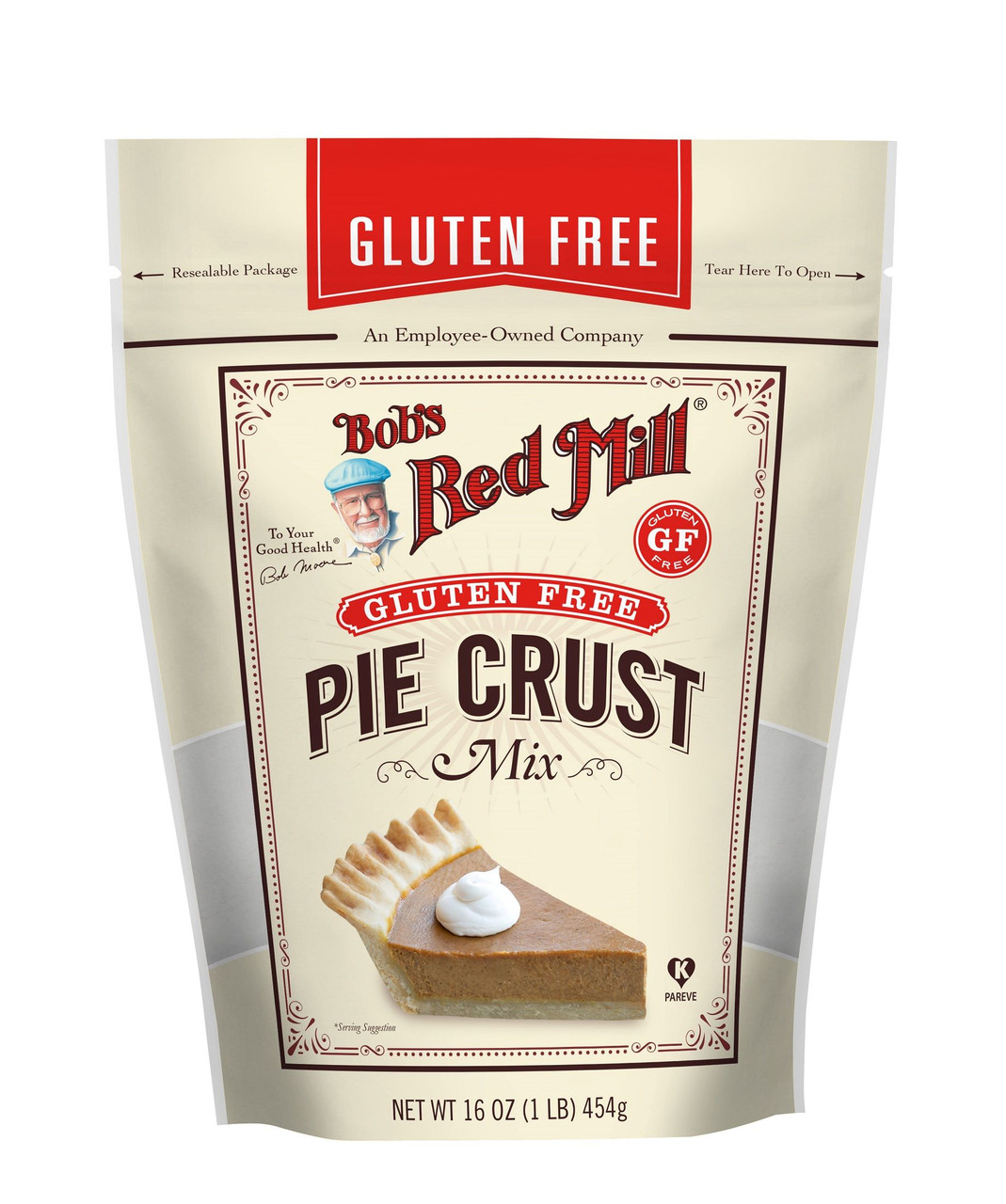 BOBS PIE CRUST MIX GF ( 4 X 16 OZ )