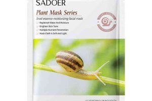 SADOER Snail Essence Face Mask with snail-derived essence