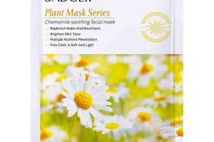 SADOER Chamomile Face Mask with chamomile skincare
